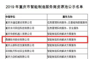 鼎捷軟件雙喜臨門，同時入選重慶、長沙經開區智能制造服務商資源池名單